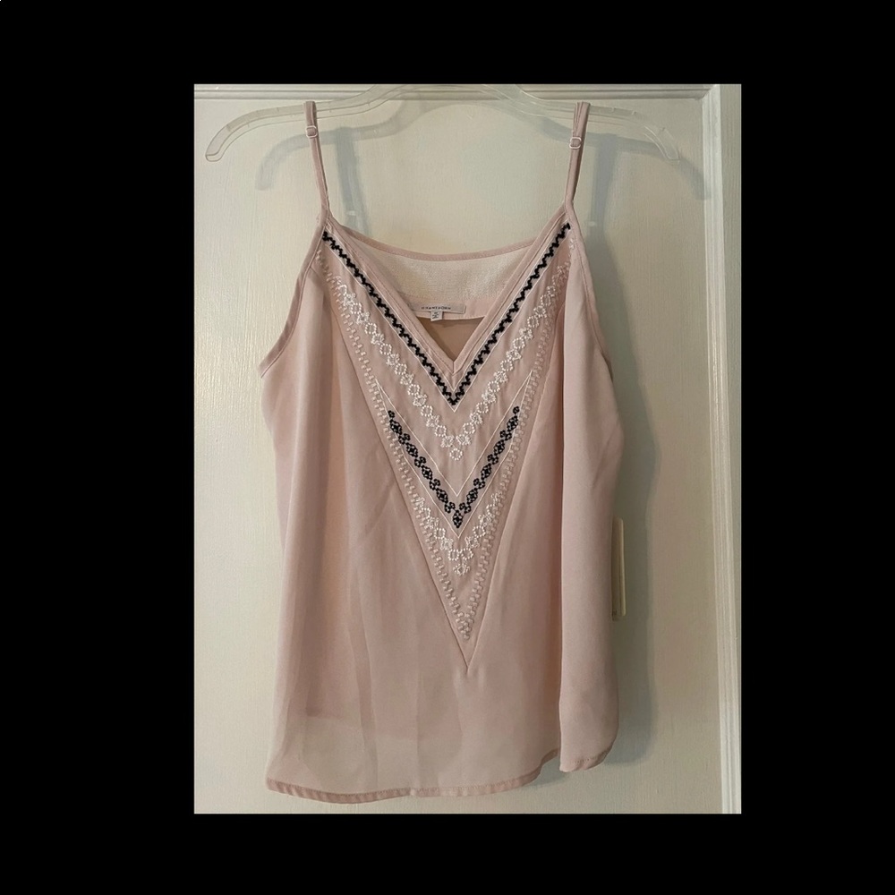 Stitch fix brand 41 Hawthorn Hand-beaded Blouse medium new with tags